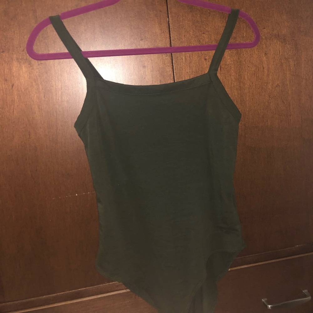Forever 21 Green Bodysuit